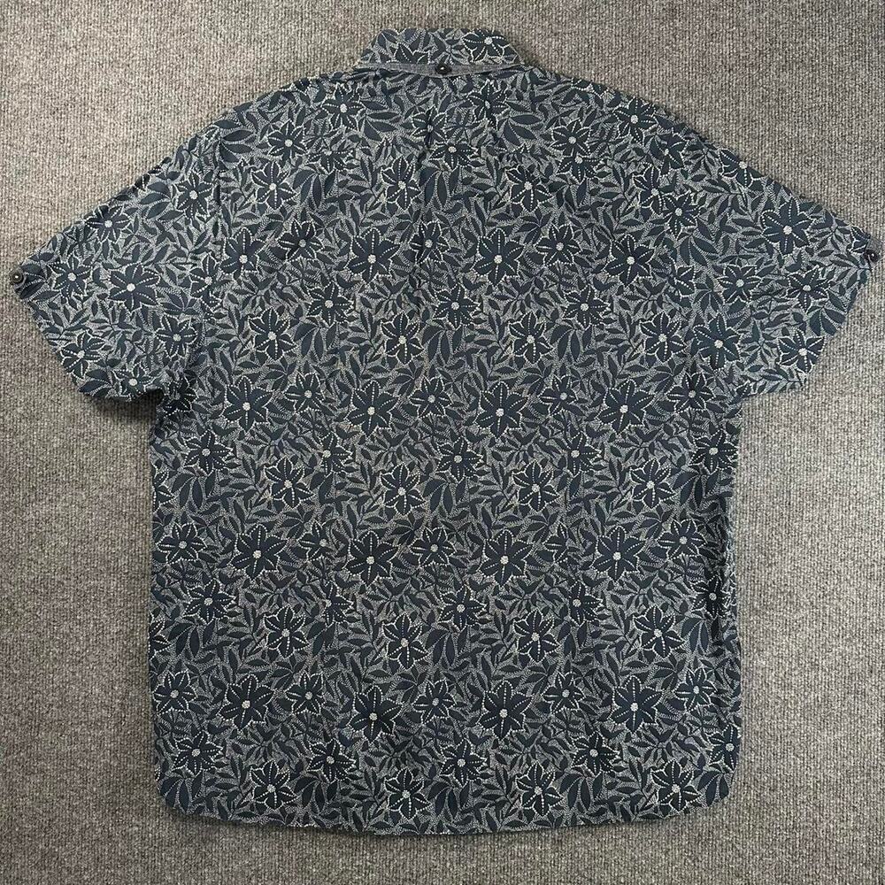 Ted Baker Men’s Calous Short Sleeve Button Up Shirt Slim Fit Floral Collared 3XL - Picture 6 of 8
